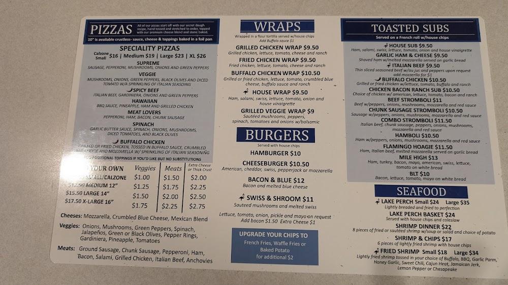 Flamingo Pizza Of Miller Menu image 1